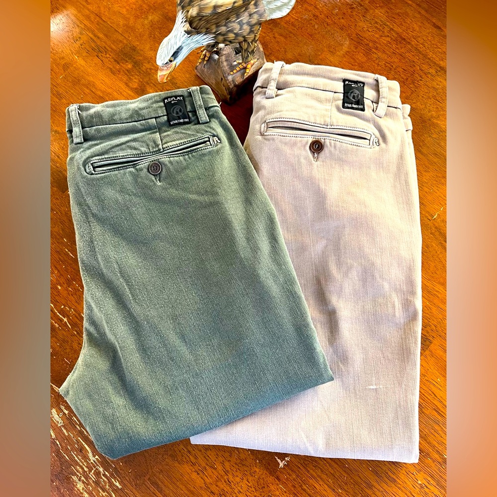 Replay ZEUMAR Chino Slim Fit Pants